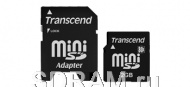 Карта памяти 1GB Secure Digital Card, MLC-chip, 45X, Transcend