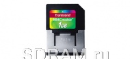 Карта памяти 1GB MMCmobile, Multimedia Card Mobile Series, Dual Voltage 60X, Transcend