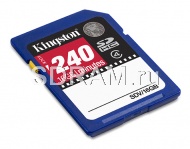 Карта памяти 16GB Secure Digital Card, High Capacity (SDHC) Class 4, Kingston