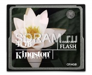 Карта памяти 4GB CompactFlash Card 24X, Kingston