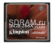 Карта памяти 16GB CompactFlash Card, Ultimate 266X, Kingston