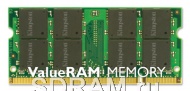 1GB DDR2 PC3200 SO-DIMM CL3 Kingston ValueRAM