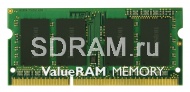 4GB DDR3 PC10600 SO-DIMM Kingston ValueRAM