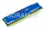 Оперативная память 4 GB DDR3 PC10600 (1333MHz) CL9 Kingston HyperX Blu