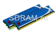 4GB DDR3 PC10600 DIMM CL7 Kingston HyperX kit of 2 Intel XMP