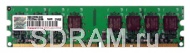 1GB DDR2 PC6400 DIMM CL6 Transcend dual rank x8