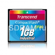 Карта памяти 1GB CompactFlash Card 80X, Transcend